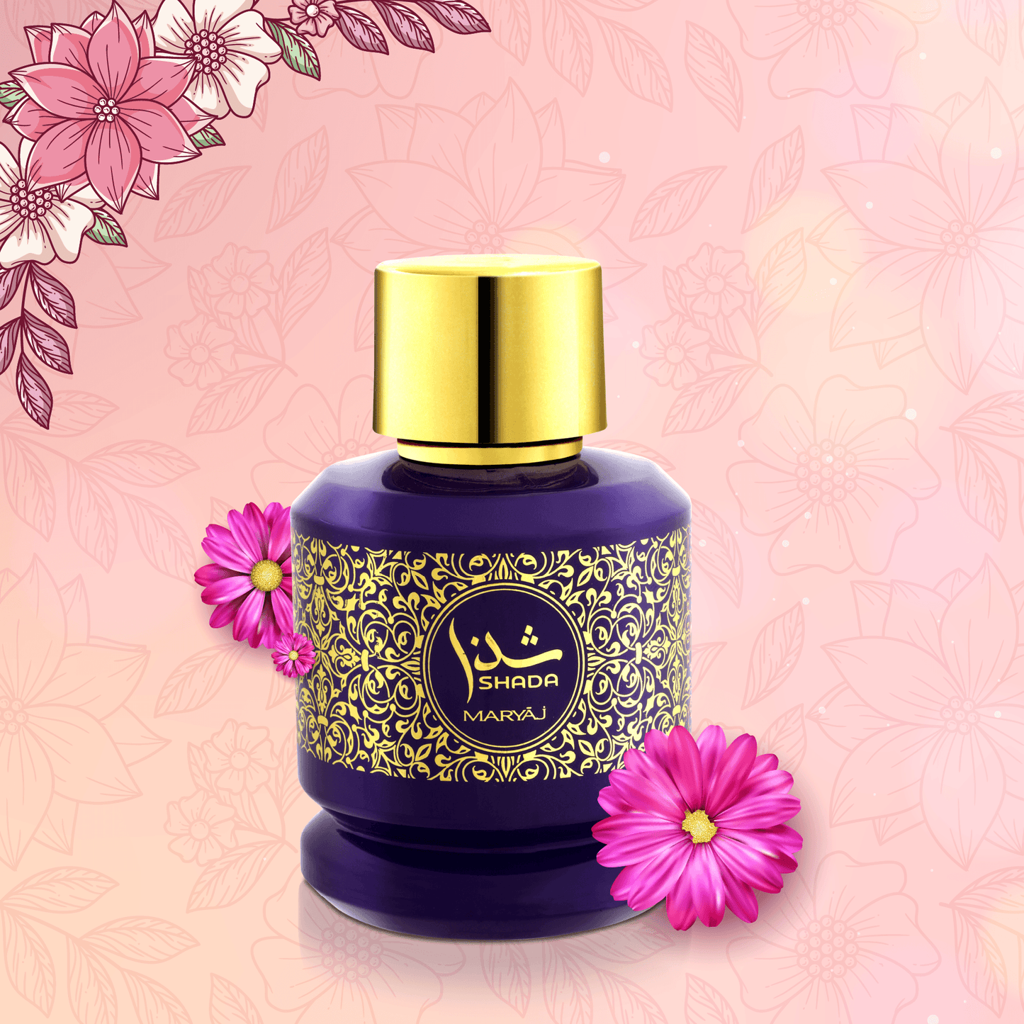 SHADA Eau De Parfum For Unisex, 100 ml