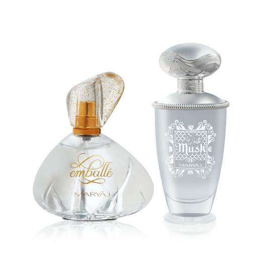 EMBALLE & WHITE MUSK 2 Pieces Perfume Gift Set for Womens