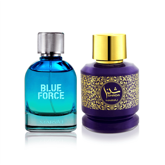 Blue Force & SHADA Combo for Men, Pack of 2 (100ml each)