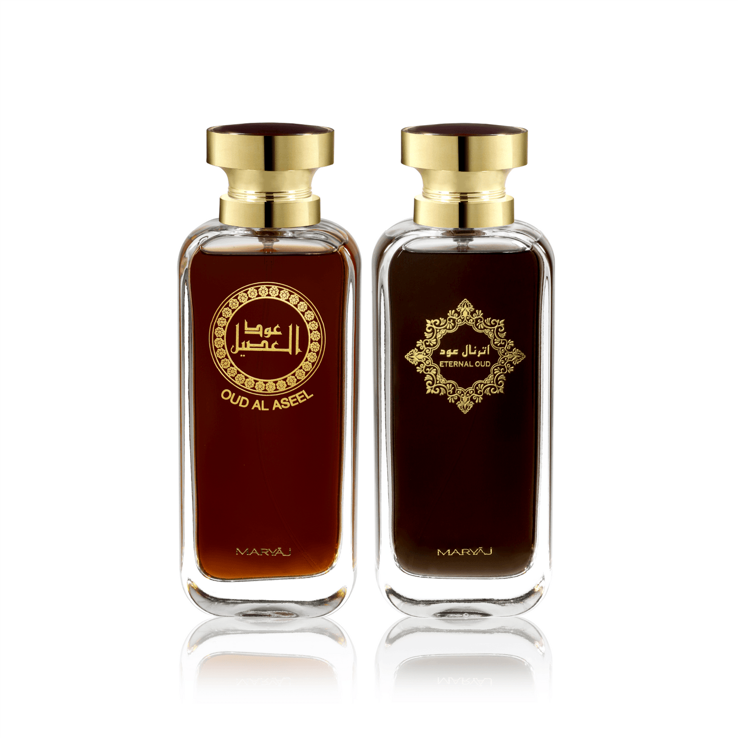 OUD AL ASEEL & ETERNAL OUD Combo for Unisex, Pack of 2 (100ml each)