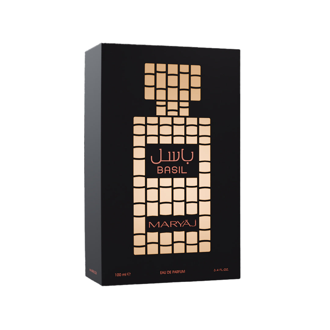 Basil Oriental Eau De Parfum For Unisex, 100 ml