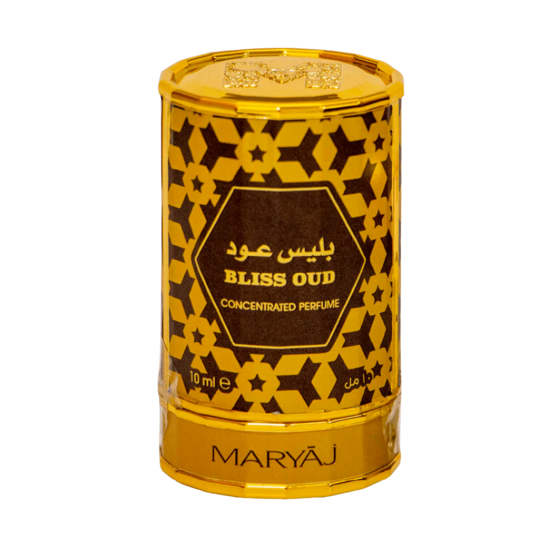 Bliss Oud Concentrated Perfume Oil For Unisex, 10 ml