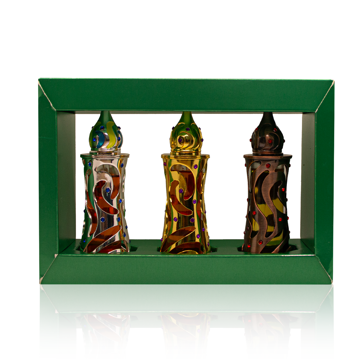 CELESTIAL GEMS Concentrated Perfume Oil Gift Set, 12 ml (Set of 3)
