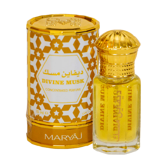 Divine Musk Concentrated Perfume Oil For Unisex, 10 ml