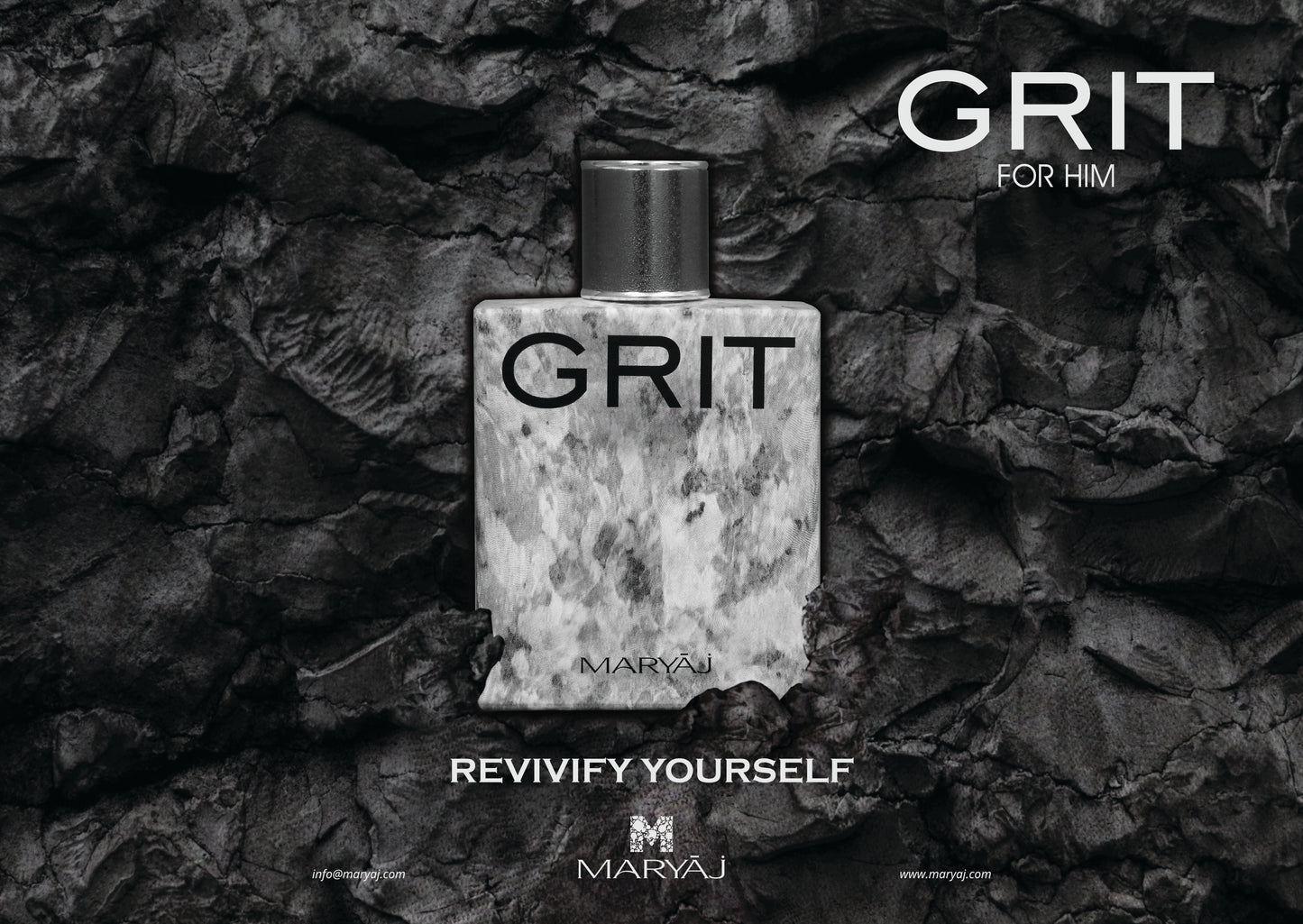 GRIT Eau De Parfum For Men, 100 ml