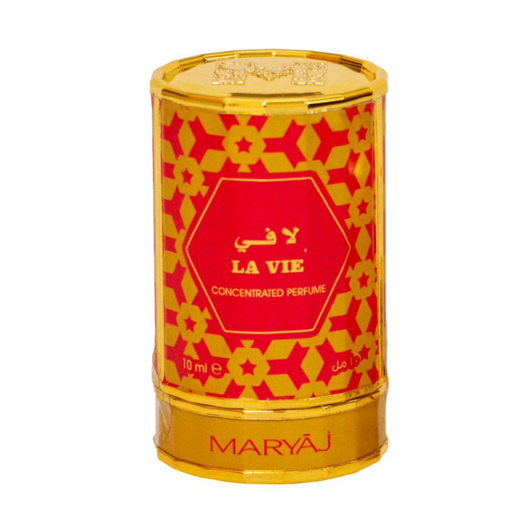 La Vie Concentrated Perfume Perfume Oil For Unisex, 10 ml