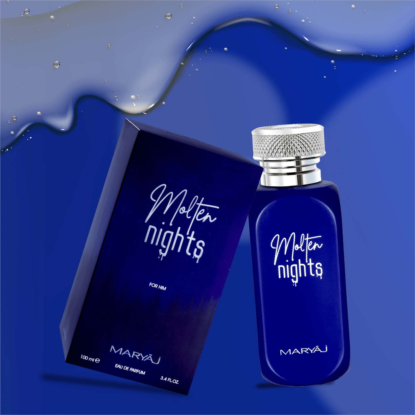 MOLTEN NIGHTS Eau De Parfum For Men, 100 ml