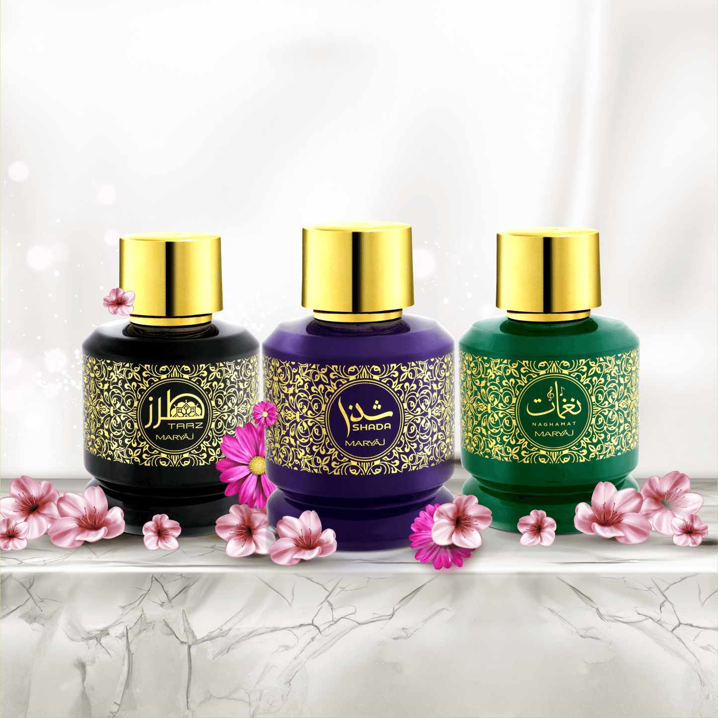 Oriental Magic Combo Giftset for Unisex, Pack of 3 (100ml each)