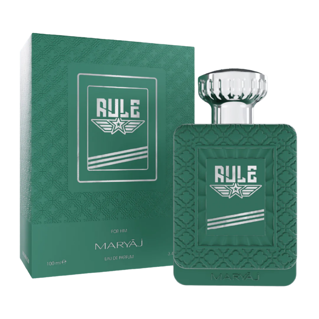 RULE – A Warm Citrus-Ambery Eau De Parfum for Men (100ml)
