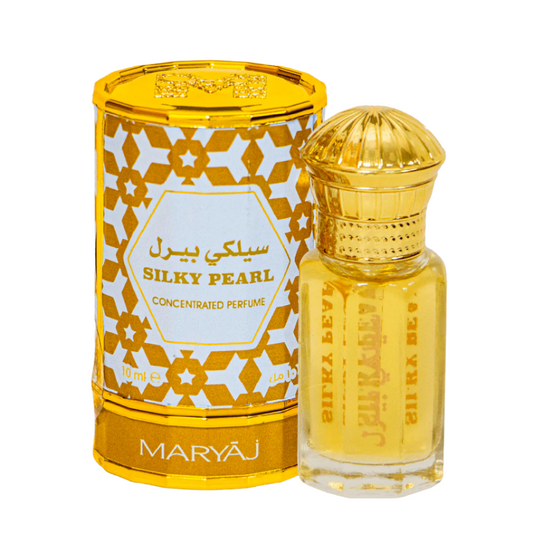 Silky Pearl Concentrated Perfume Oil For Unisex, 10 ml