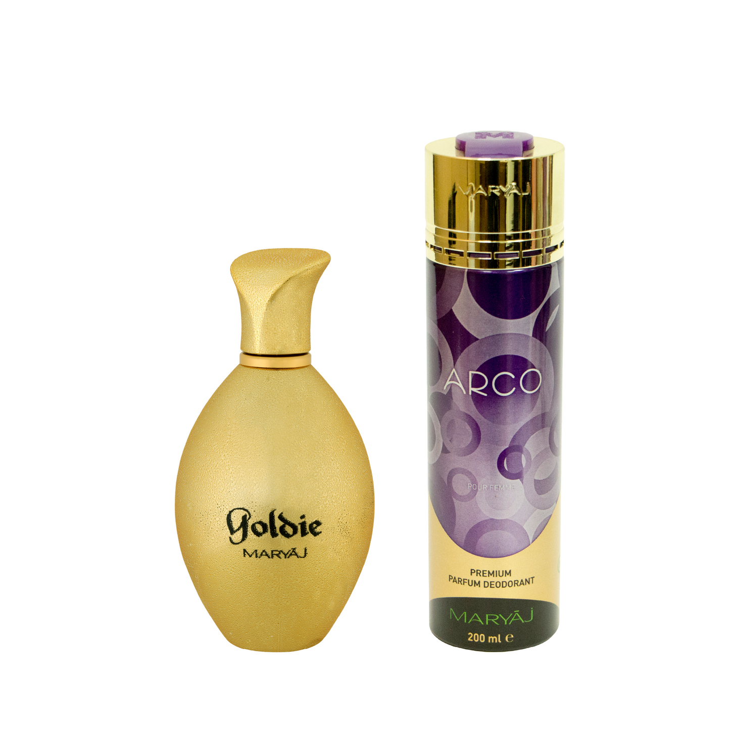 GOLDIE Perfume Gift Set For Women with ARCO Deo