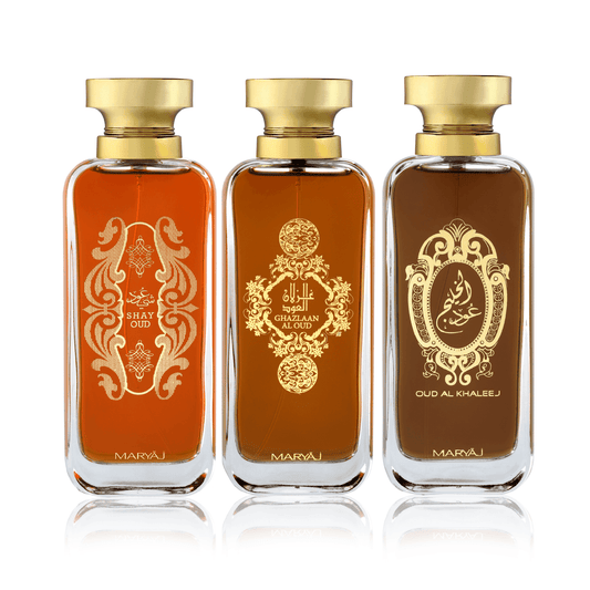 ARABIC OUD Eau De Parfum Combo for Unisex, Pack of 3 (100ml each)
