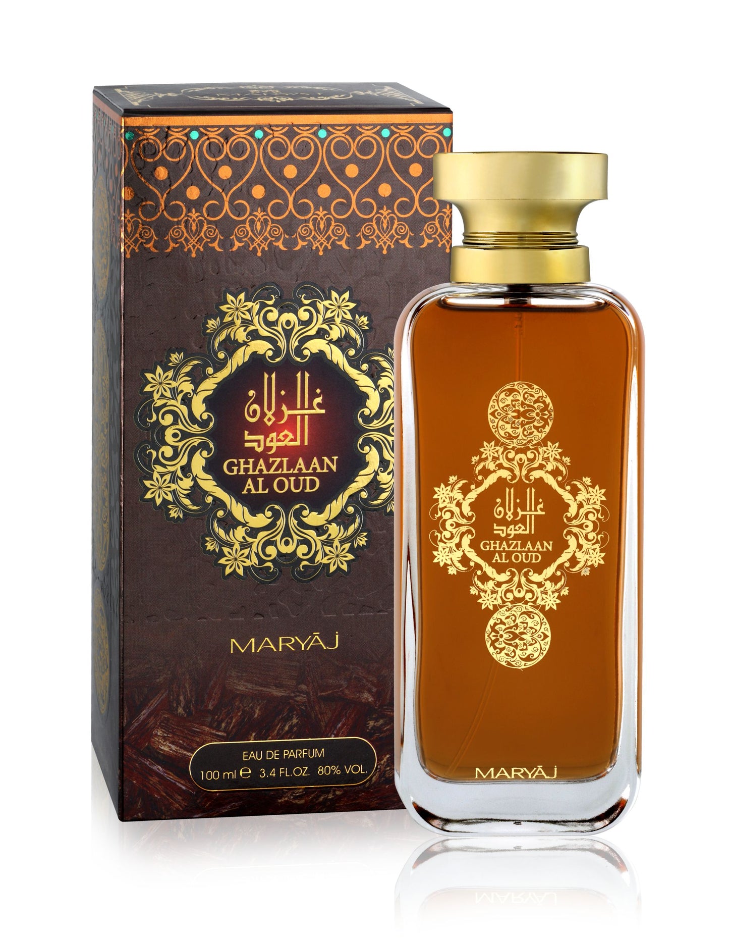 ARABIC OUD 3 EDP Giftset for Unisex, Pack of 2 (100ml each)
