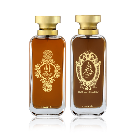 ARABIC OUD 3 EDP Giftset for Unisex, Pack of 2 (100ml each)