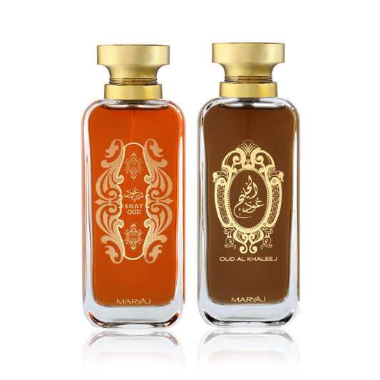 ARABIC OUD 2 EDP Giftset for Unisex, Pack of 2 (100ml each)