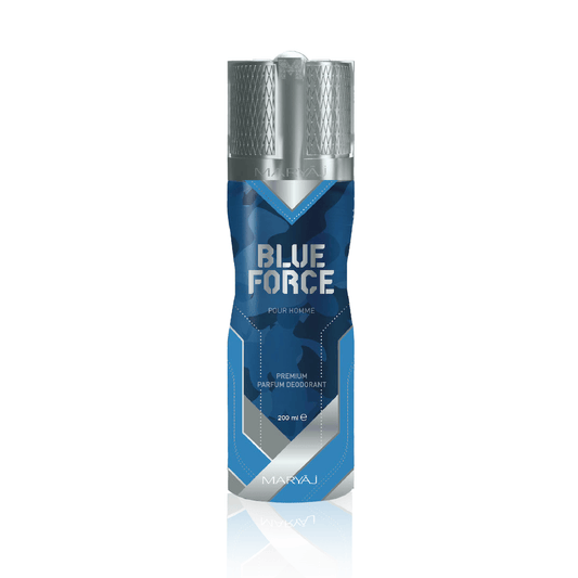 BLUE FORCE Fresh Deodorant Body Spray For Men, 200 ml