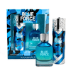 Blue Force Perfume Gift Set for Men (Eau de Parfum Spray 100ml + Body Spray 200ml)