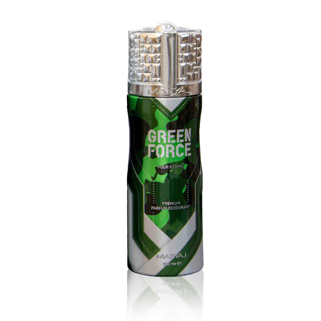 Green Force Perfume Gift Set for Men (Eau de Parfum Spray 100ml + Body Spray 200ml)