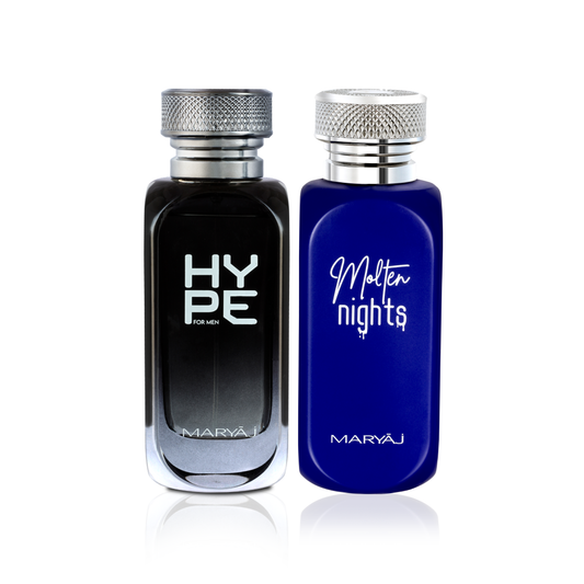 Hype & Molten Nights Combo for Men, Pack of 2 (100ml each)