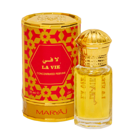 La Vie Concentrated Perfume Perfume Oil For Unisex, 10 ml