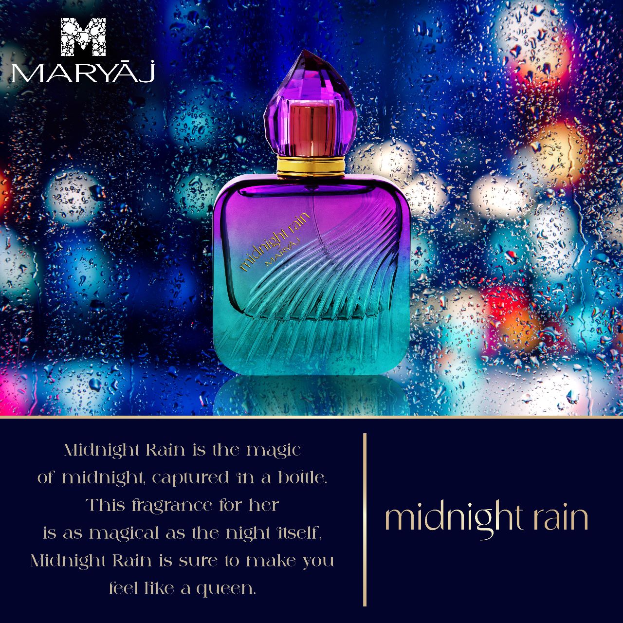 Midnight Rain Eau De Parfum for Women, 100 ml