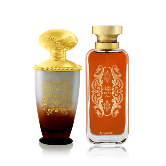 Musk Oud 2 Pieces Perfume Gift Set for Unisex