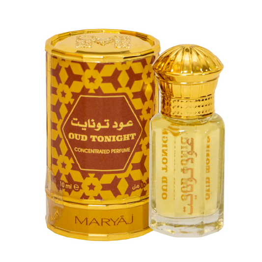 Oud Tonight Concentrated Perfume Oil For Unisex, 10 ml