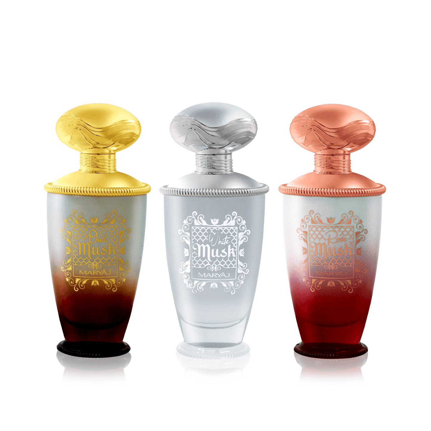 Arabian Oud & Musk 3 Pieces Perfume Gift Set for Unisex