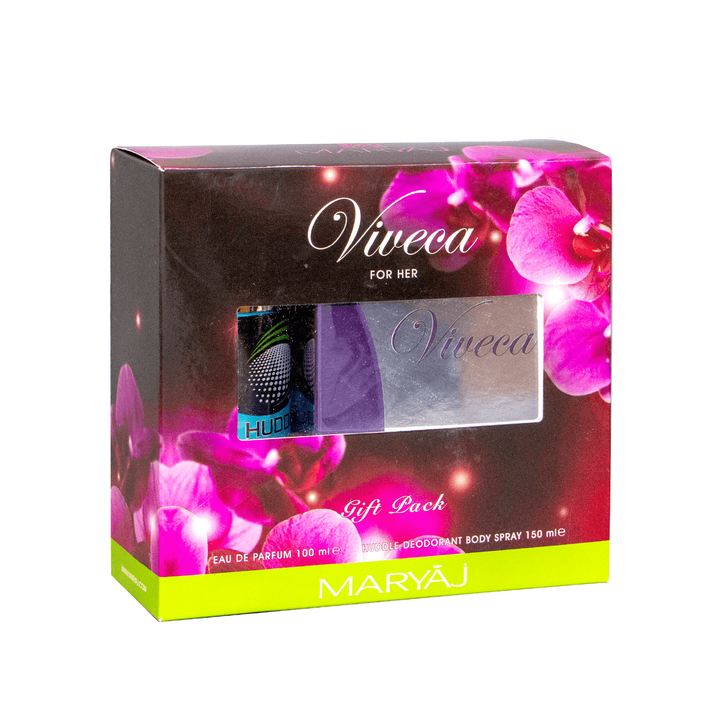 VIVECA Perfume Gift Set For Women with HUDDLE 9 Deo