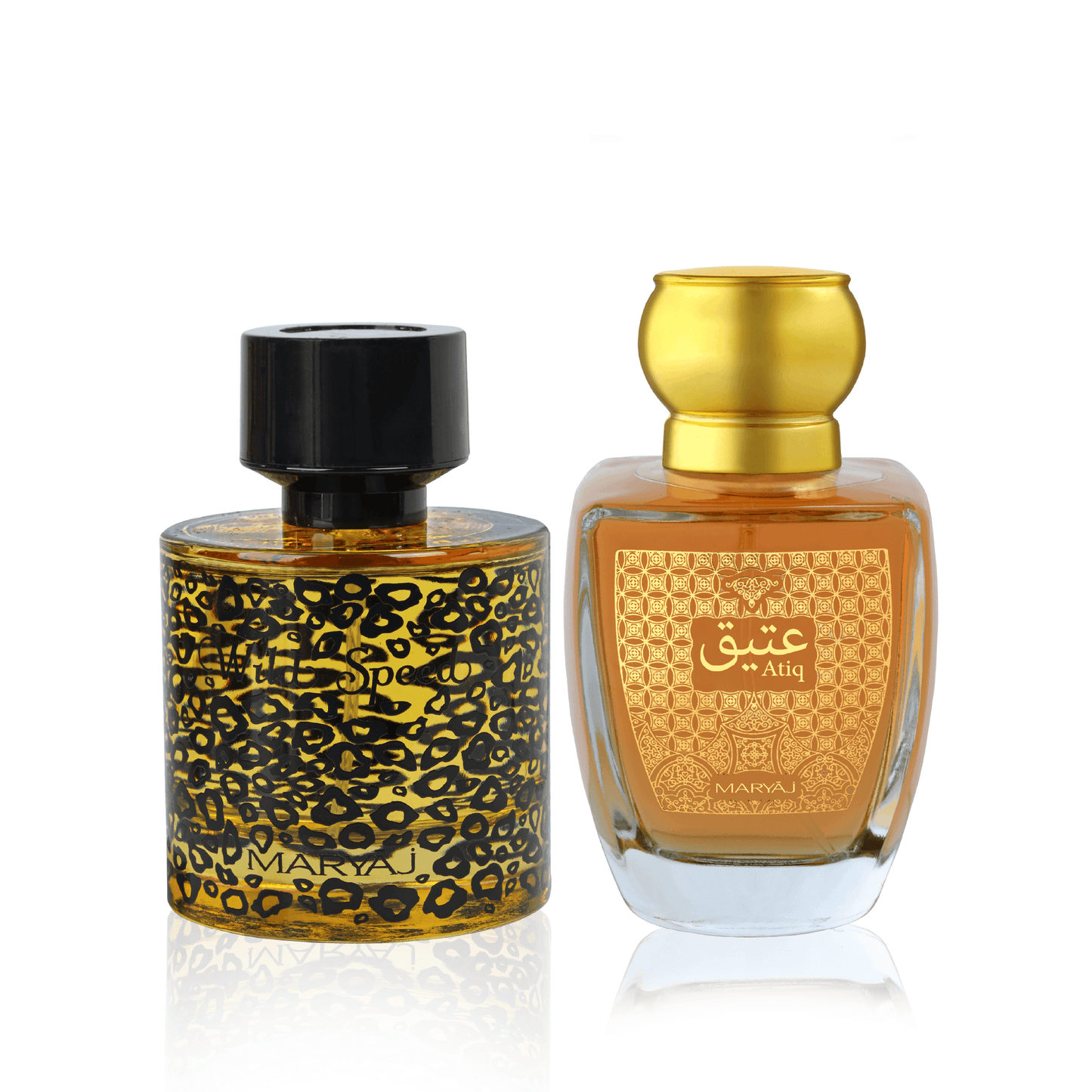 WILD SPEED Eau De Parfum with ATIQ Combo for Unisex, Pack of 2 (100ml each)