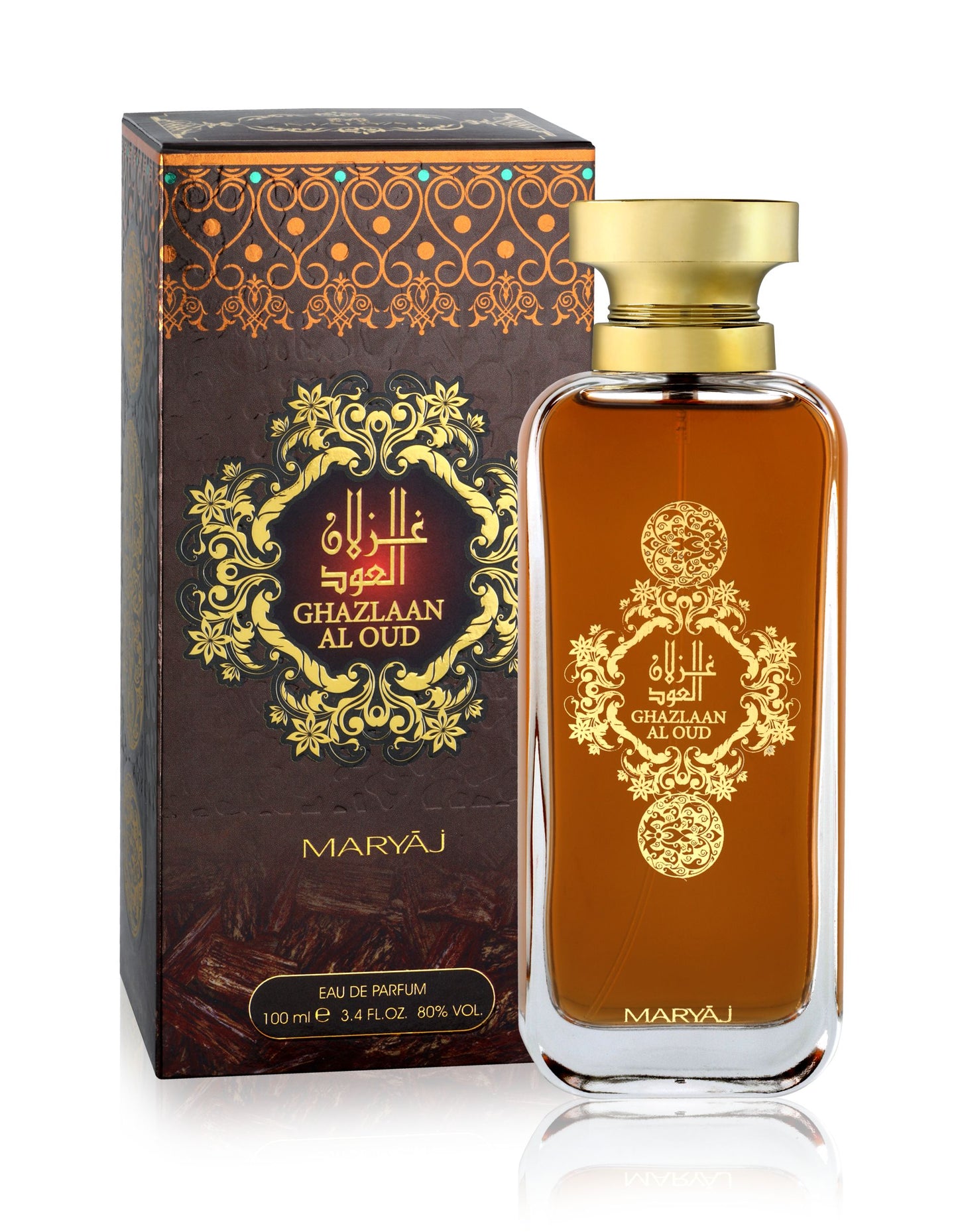 GAZLAAN AL OUD Eau De Parfum For Unisex, 100 ml